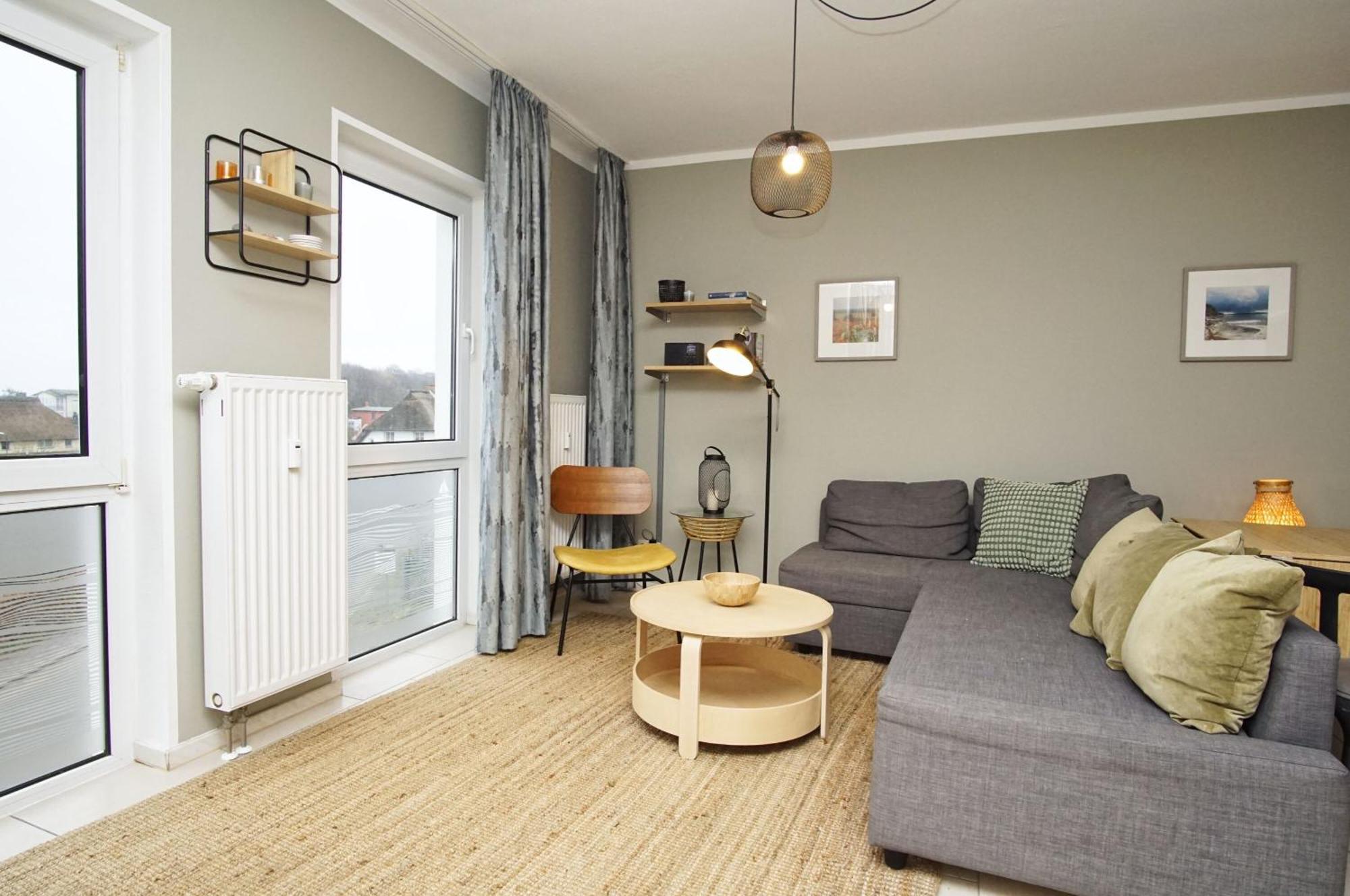 Die Ferienwohnung Ostseepanorama In Der Villa Joksch 로메 외부 사진