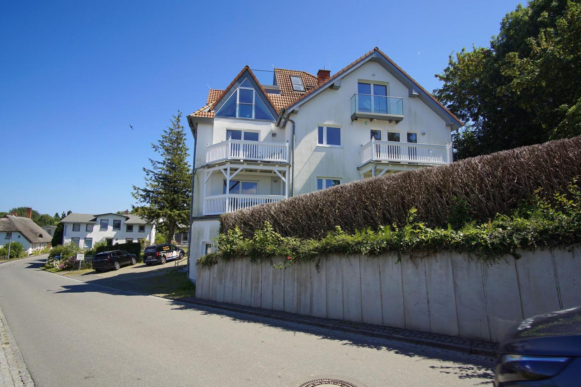 Die Ferienwohnung Ostseepanorama In Der Villa Joksch 로메 외부 사진