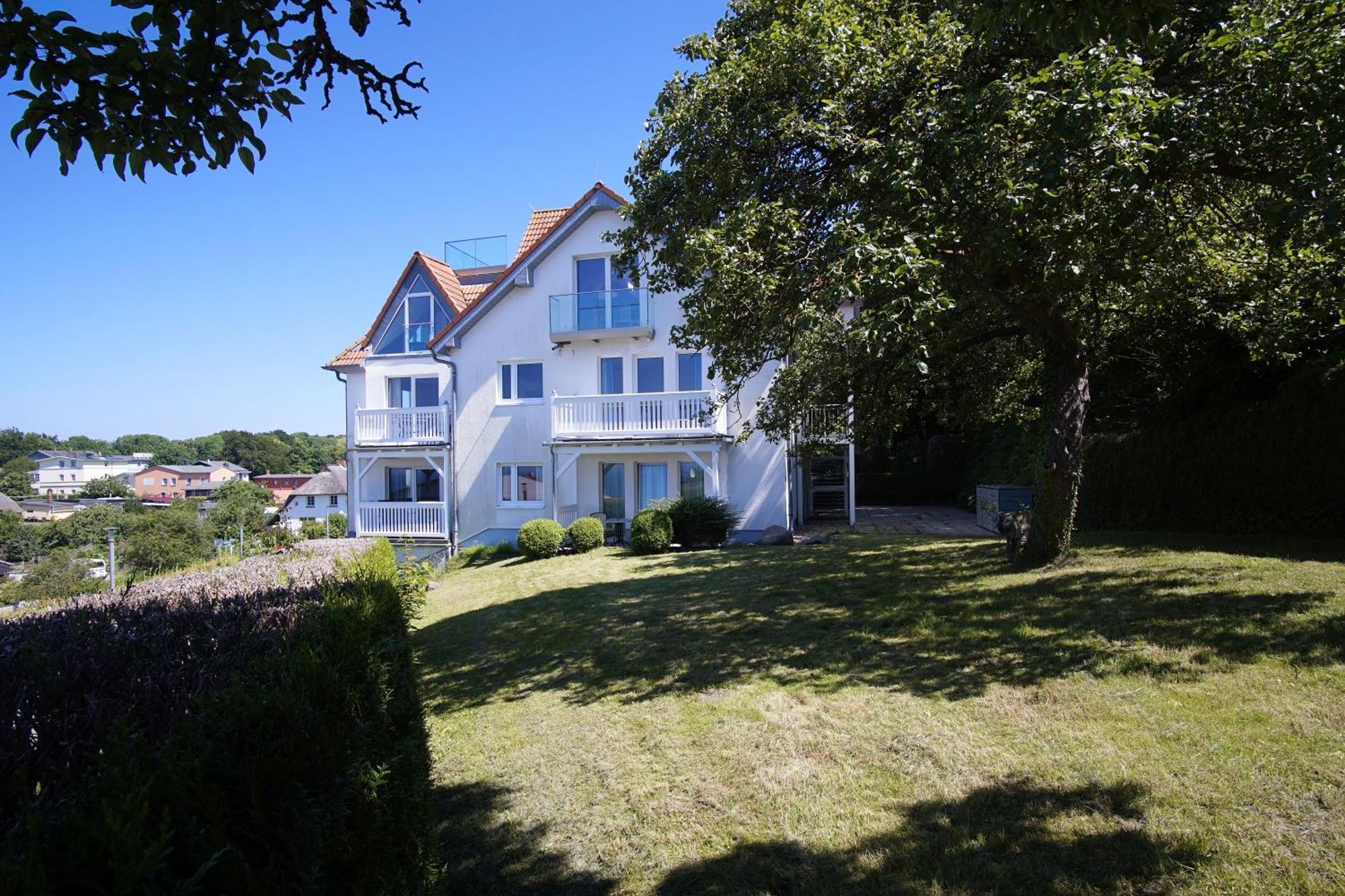 Die Ferienwohnung Ostseepanorama In Der Villa Joksch 로메 외부 사진