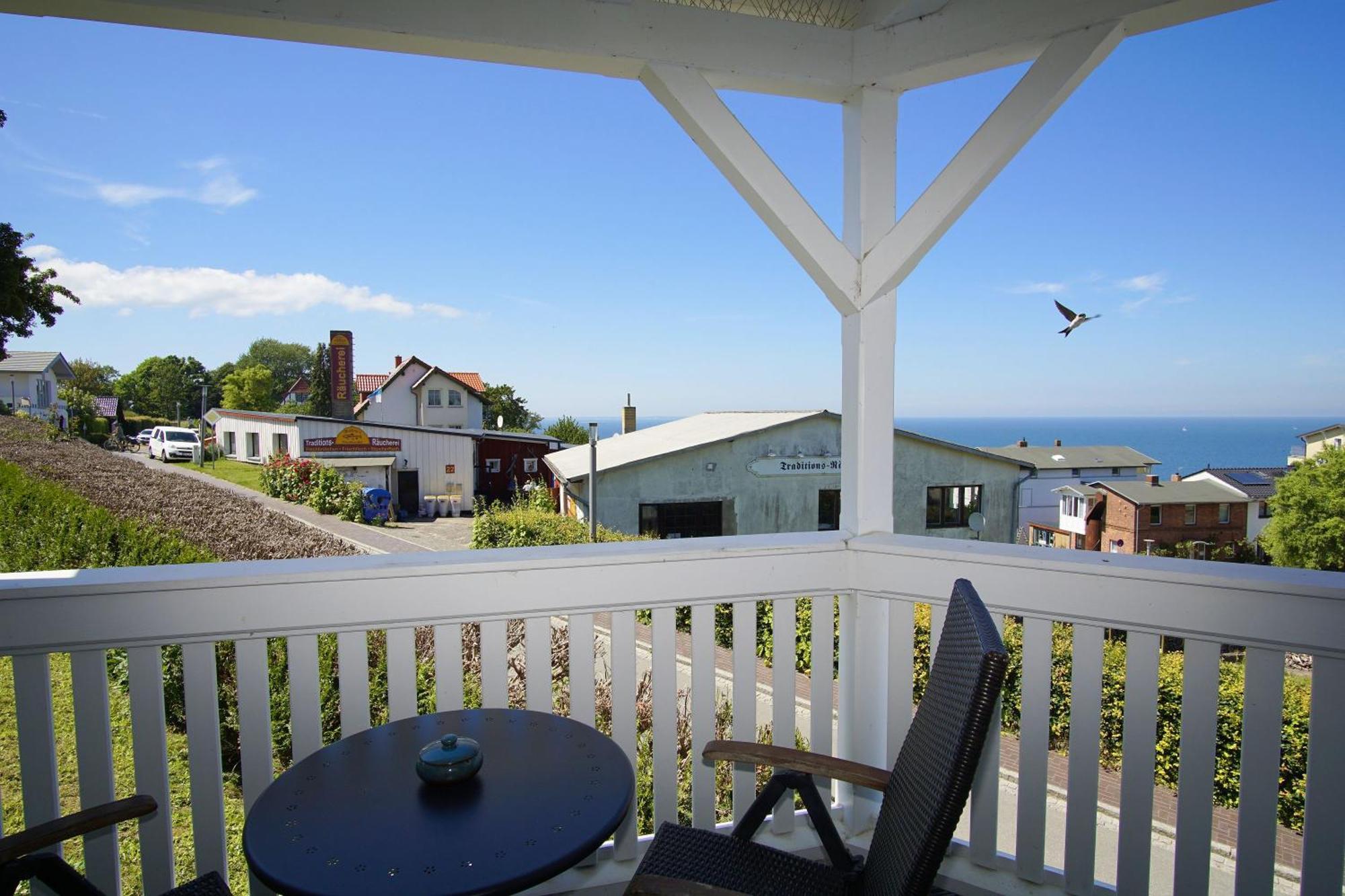 Die Ferienwohnung Ostseepanorama In Der Villa Joksch 로메 외부 사진