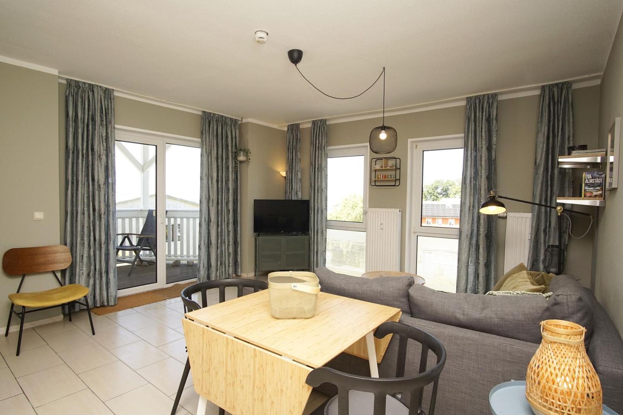 Die Ferienwohnung Ostseepanorama In Der Villa Joksch 로메 외부 사진